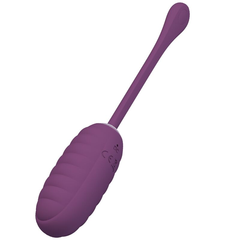 PRETTY LOVE - CASPER PURPLE RECHARGEABLE VIBRATING EGG - 15