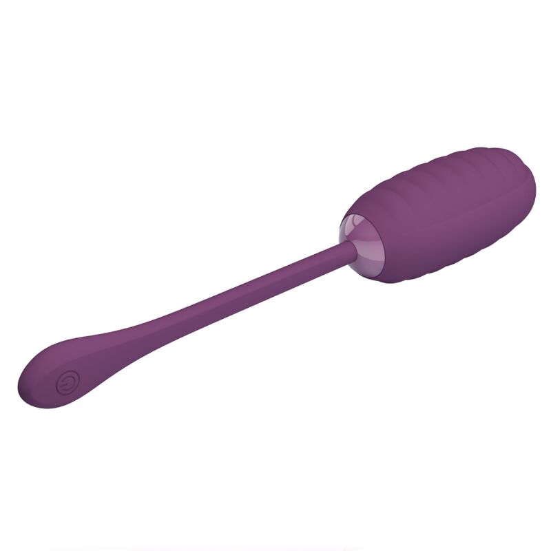 PRETTY LOVE - CASPER PURPLE RECHARGEABLE VIBRATING EGG - 8