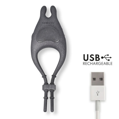 ONINDER - PAMPA ANELLO VIBRATORE REGOLABILE RICARICABILE CON STIMOLATORE CLITORIDEO 10 VELOCITÀ - APP GRATUITA