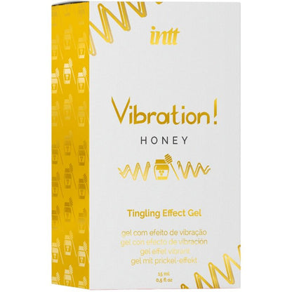 INTT - POWERFUL INTIMATE STIMULANT HONEY LIQUID VIBRATOR GEL 15 ML - 3