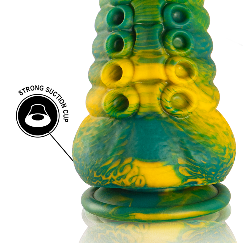 EPIC - GREEN TENTACLE DILDO CETUS LARGE