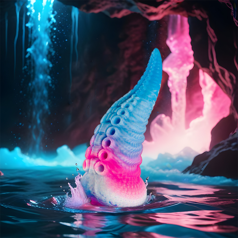 EPIC - PHORCYS BLUE TENTACLE DILDO SMALL SIZE - 6