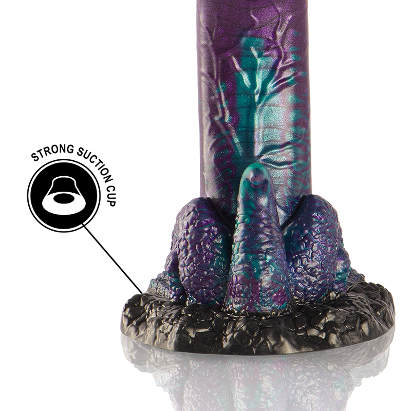 EPIC - BASILISK DILDO DOUBLE SCALY PLEASURE SMALL SIZE - 4