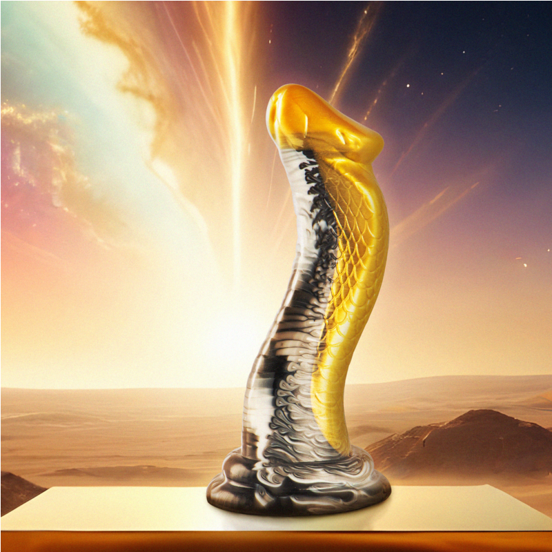 EPIC - DRAKON DILDO YELLOW COBRA - 2