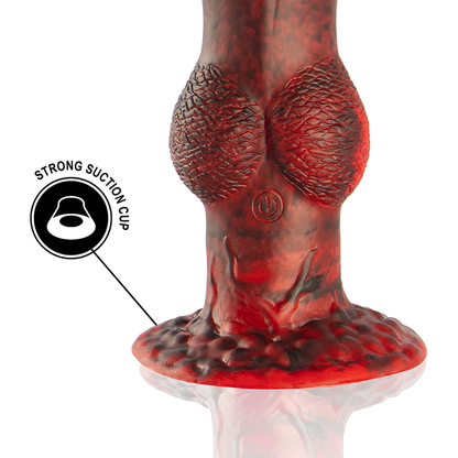EPIC - PROMETHEUS DILDO TITAN IN FLAMES RECHARGEABLE REMOTE CONTROL - 3