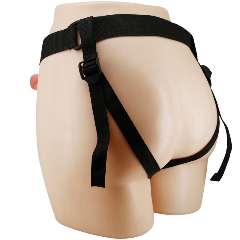 PRETTY LOVE - MAVIS HARNESS UNIVERSAL BRIEFS WITH DILDO 19 CM NATURAL - 2