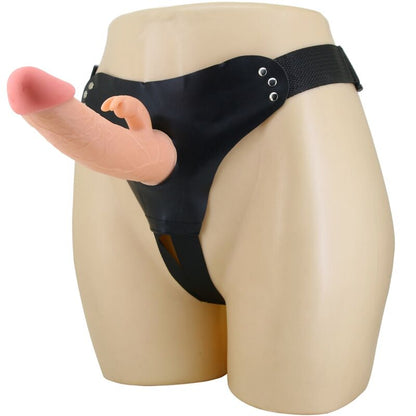 PRETTY LOVE - MAVIS HARNESS UNIVERSAL BRIEFS WITH DILDO 19 CM NATURAL - 1