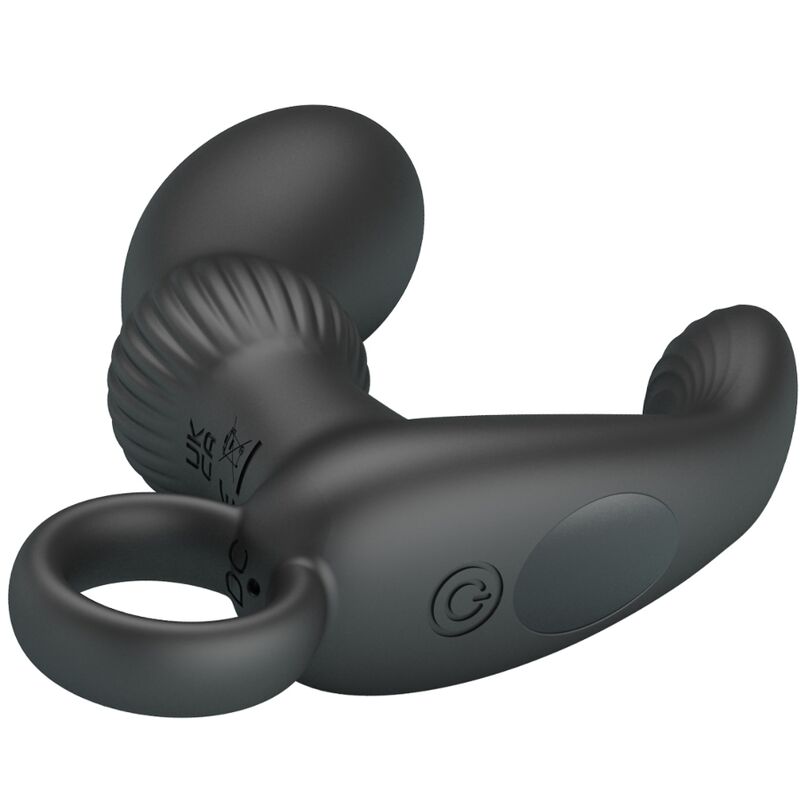 PRETTY LOVE - CAYLA ANAL VIBRATOR MASSAGER BLACK - 4