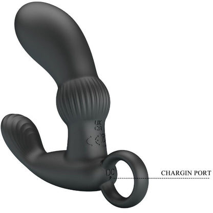 PRETTY LOVE - CAYLA ANAL VIBRATOR BLACK MASSAGER