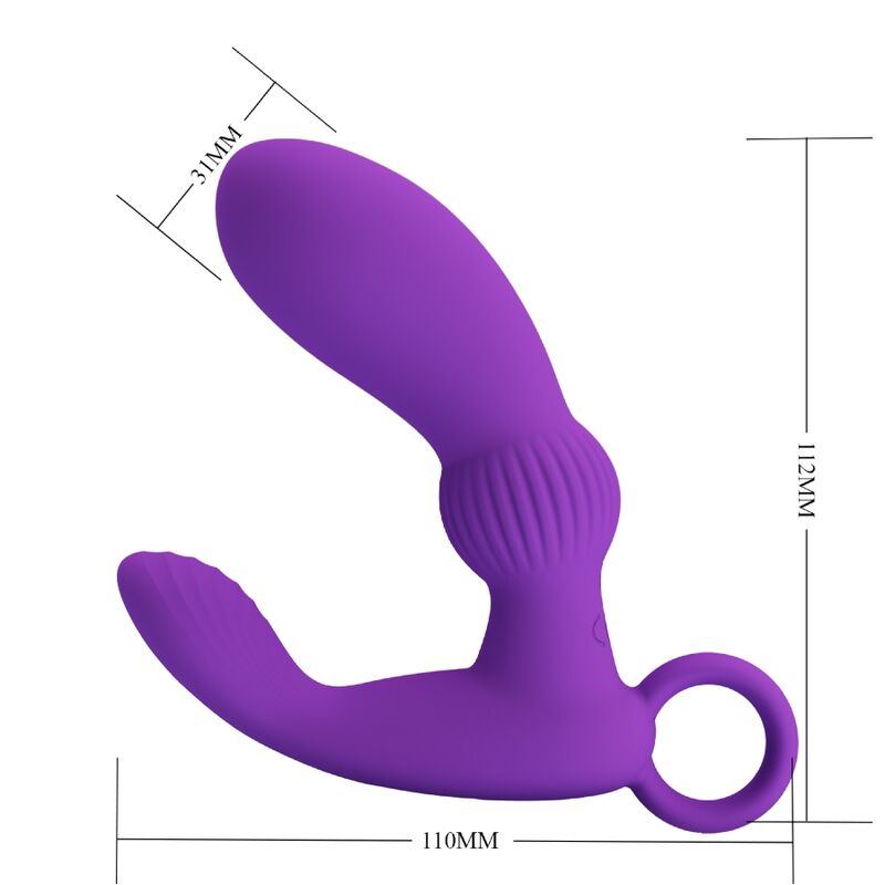 PRETTY LOVE - CAYLA ANAL VIBRATOR MASSAGER LILA - 5