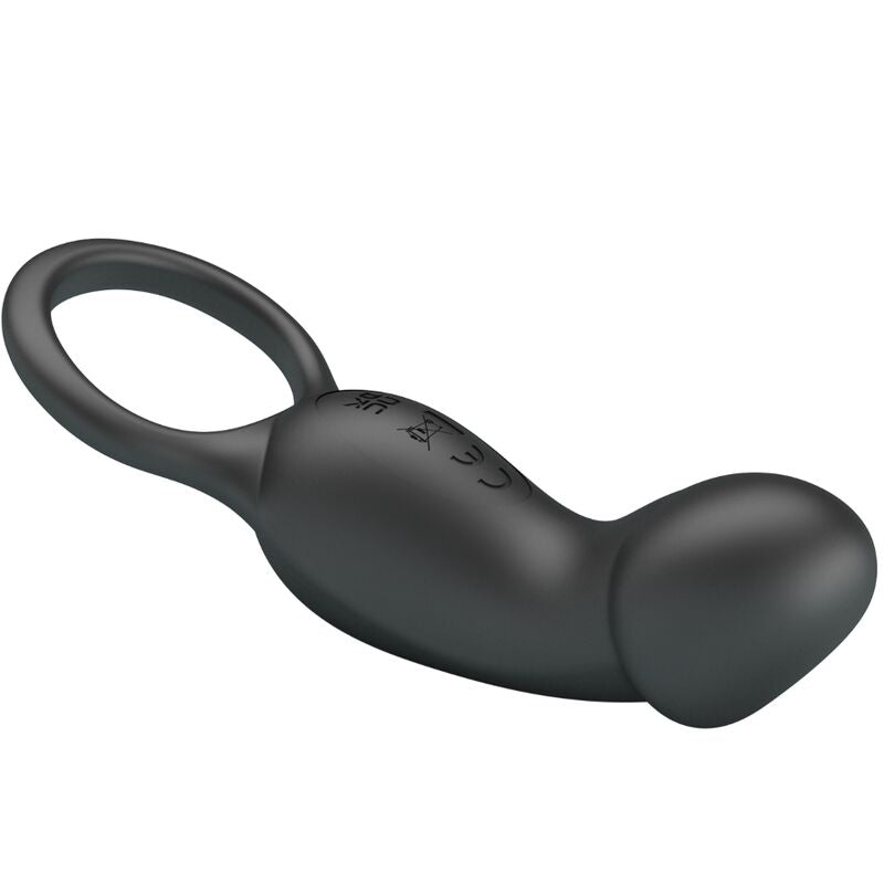 PRETTY LOVE - WARREN BLACK ANAL RING AND VIBRATOR
