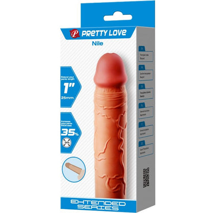 PRETTY LOVE - NILE PENIS EXTENDER COVER FLESH - 2