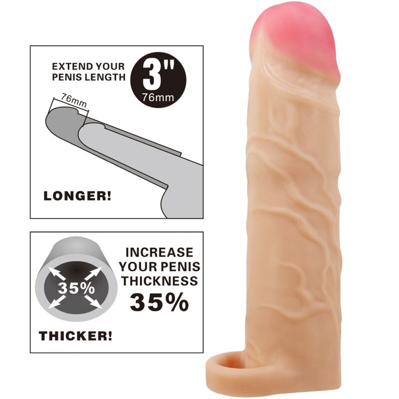 PRETTY LOVE - GERD PENIS EXTENDER COVER FLESH - 5