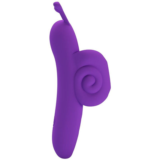 PRETTY LOVE - SNAIL POWERFUL PURPLE FINGER STIMULATOR - 1