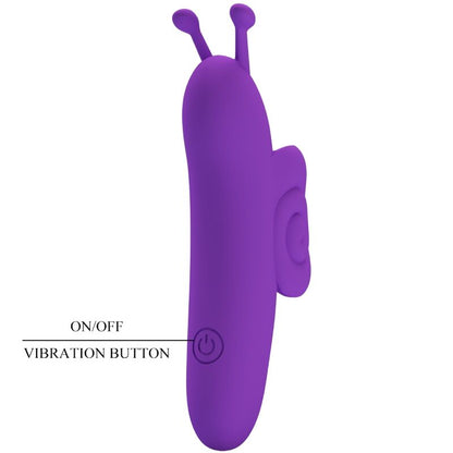 PRETTY LOVE - SNAIL POWERFUL PURPLE FINGER STIMULATOR - 6