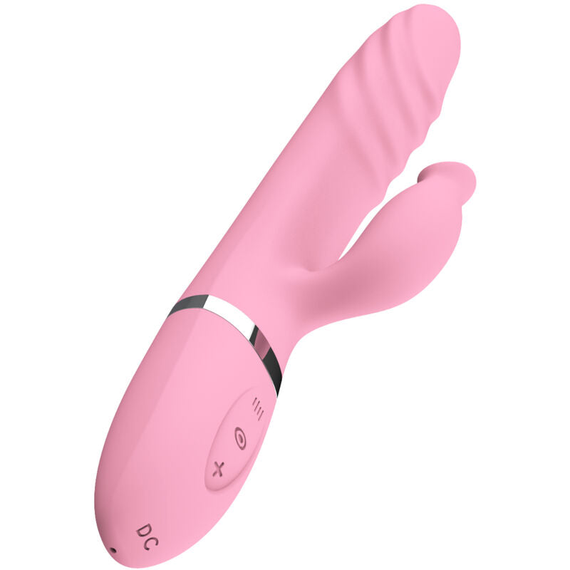 ARMONY - VIBRATOR & THRUSTING WITH PINK HEAT EFFECT TONGUE - 4
