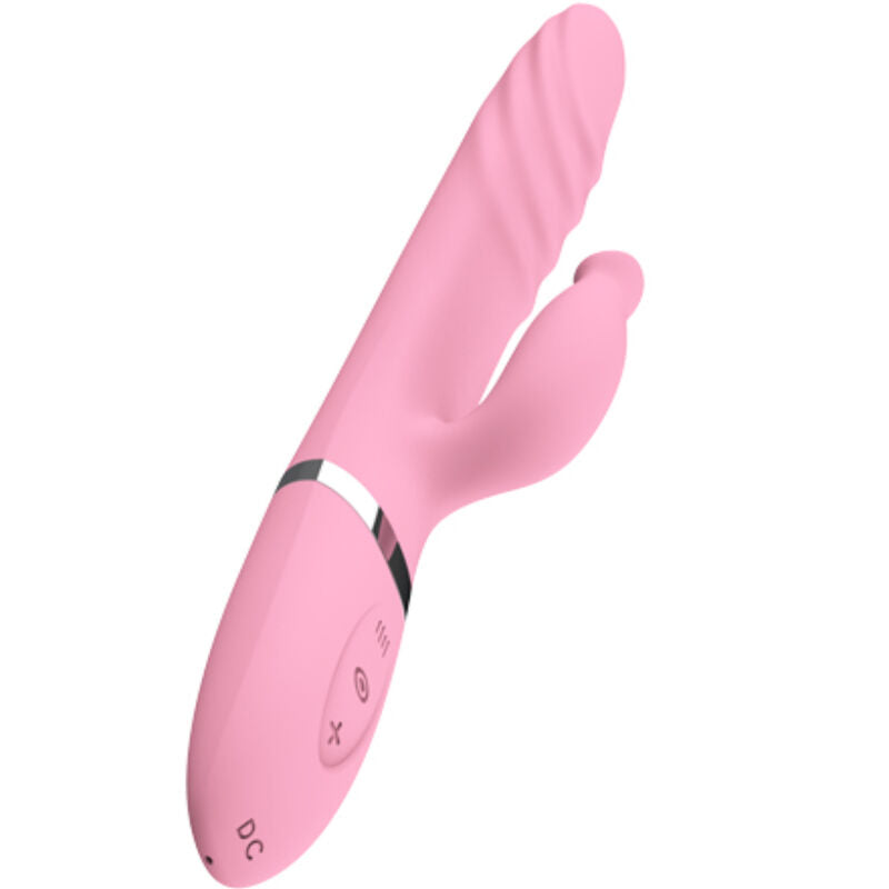 ARMONY - VIBRATOR & THRUSTING WITH PINK HEAT EFFECT TONGUE - 2