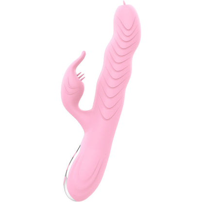 ARMONY - PINK DOUBLE TONGUE HEAT EFFECT GEAR AND THRUST VIBRATOR