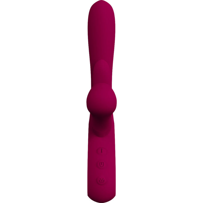 ARMONY - IMPACT SWING VIBRATOR AND DOUBLE STIMULATOR MODEL 1 BORDEAUX