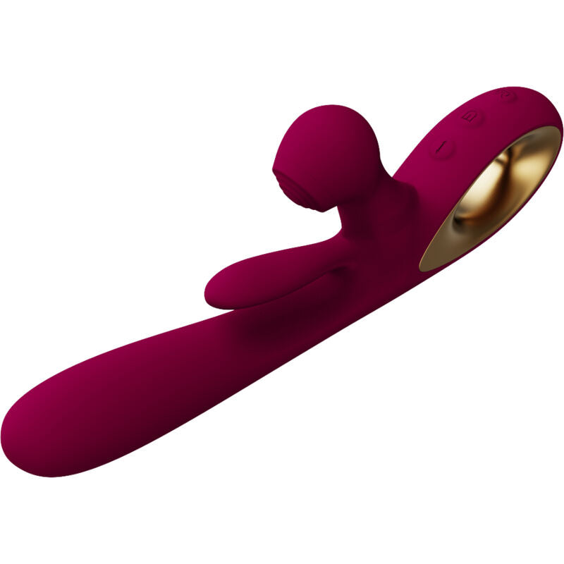 ARMONY - IMPACT SWING VIBRATOR & DUAL STIMULATOR MODEL 1 BURGUNDY - 3