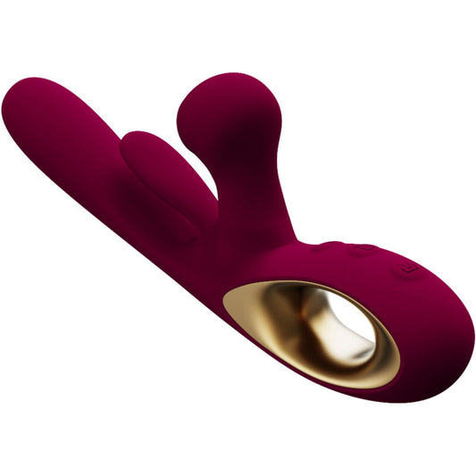 ARMONY - VIBRATEUR IMPACT SWING &amp; DOUBLE STIMULATEUR MODÈLE 1 BOURGOGNE