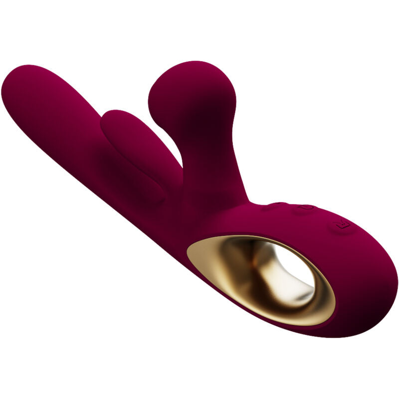 ARMONY - IMPACT SWING VIBRATOR & DUAL STIMULATOR MODEL 1 BURGUNDY - 2