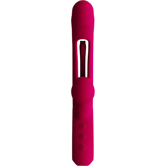 ARMONY - VIBRATEUR IMPACT SWING &amp; DOUBLE STIMULATEUR MODÈLE 2 BORDEAUX