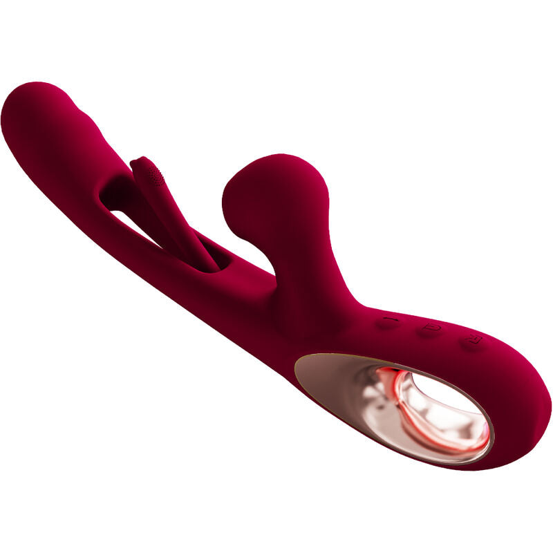 ARMONY - IMPACT SWING VIBRATOR & DUAL STIMULATOR MODEL 2 BORDEAUX - 3