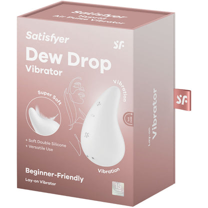 SATISFYER - DEW DROP VIBRATOR LAY-ON BLUE - 4