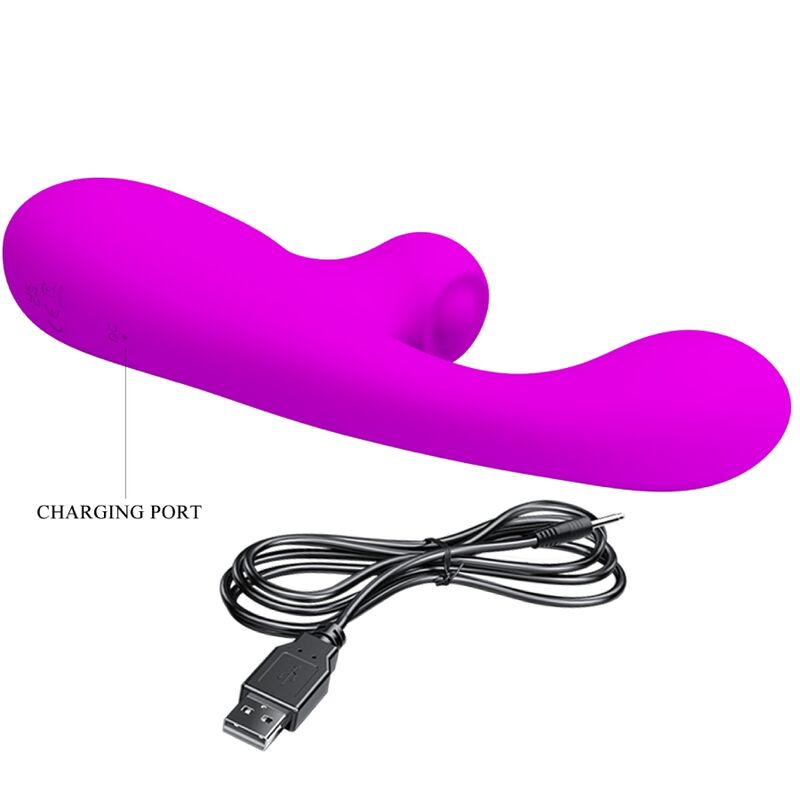 PRETTY LOVE - SKYLAR PURPLE STIMULATOR VIBRATOR - 8