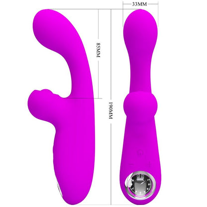 PRETTY LOVE - SKYLAR PURPLE STIMULATOR VIBRATOR - 10