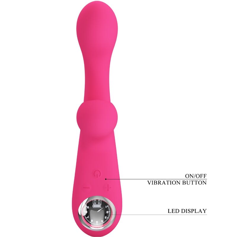 PRETTY LOVE - SKYLAR PINK STIMULATOR VIBRATOR - 7