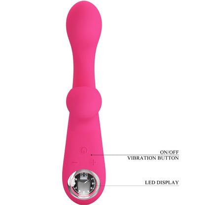 PRETTY LOVE - SKYLAR PINK STIMULATOR VIBRATOR - 7
