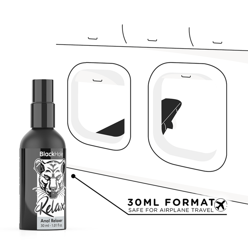 BLACK HOLE - ANAL RELAXER SPRAY EXPLORER 30 ML - 4