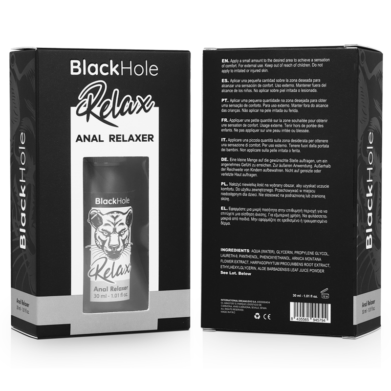 BLACK HOLE - ANAL RELAXER SPRAY EXPLORER 30 ML - 5