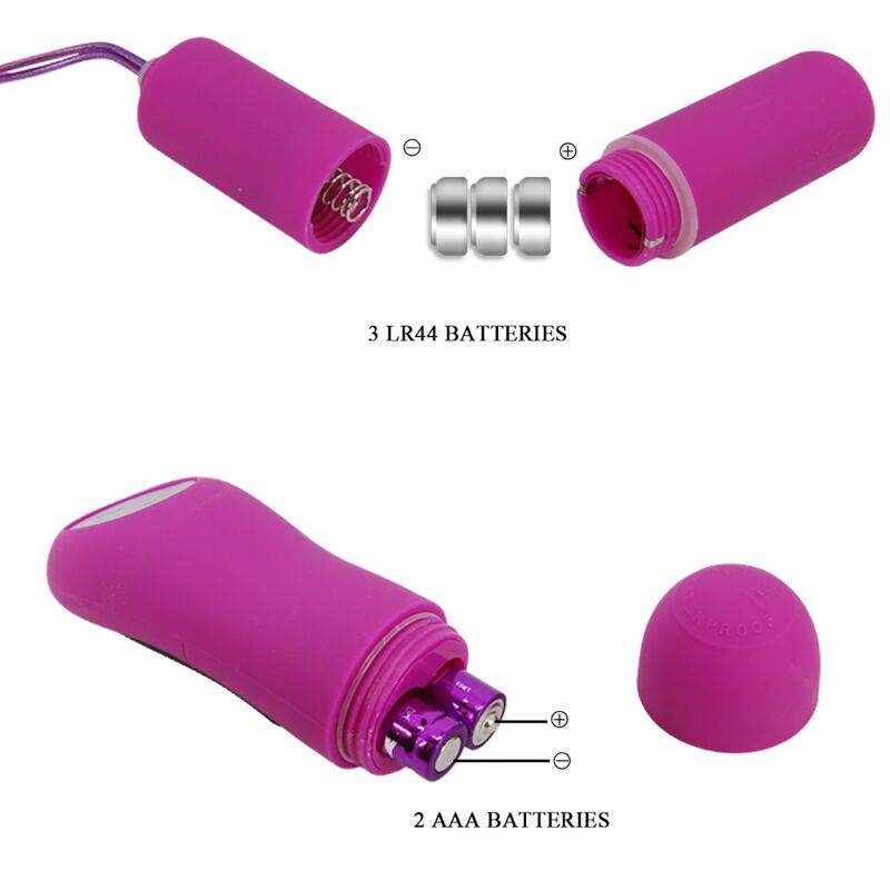 BAILE - THONG WITH VIBRATING BULLET AND CONTROL PURPLE - 8