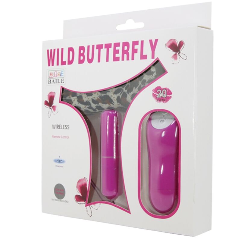 BAILE - THONG WITH VIBRATING BULLET AND CONTROL PURPLE - 5