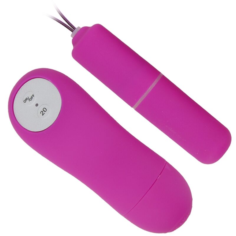 BAILE - PURPLE CONTROL THONG WITH VIBRATING BULLET
