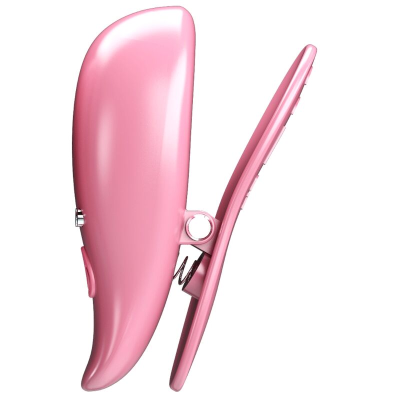 PRETTY LOVE - LEAF VIBRATING NIPPLE CLAMPS PINK - 3