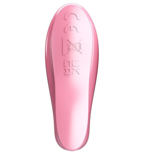 PRETTY LOVE - LEAF VIBRATING NIPPLE CLAMPS PINK - 1