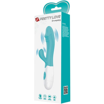 PRETTY LOVE - SNAPPY G-SPOT VIBRATOR AQUA GREEN - 5
