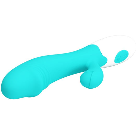 PRETTY LOVE - SNAPPY G-SPOT VIBRATOR AQUA GREEN - 1