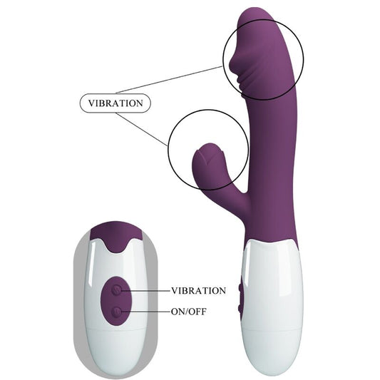 PRETTY LOVE - SNAPPY G-SPOT VIBRATOR PURPLE - 1