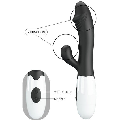 PRETTY LOVE - SNAPPY G-SPOT VIBRATOR BLACK - 9