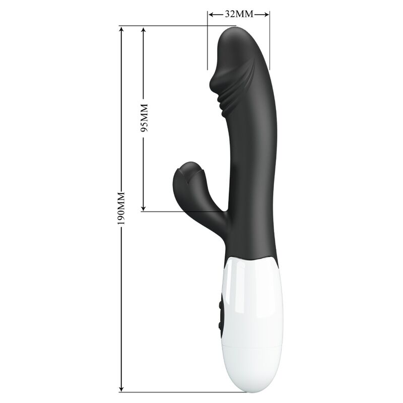 PRETTY LOVE - SNAPPY G-SPOT VIBRATOR BLACK - 3
