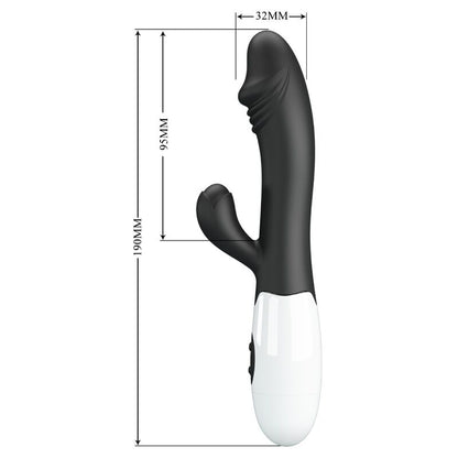 PRETTY LOVE - SNAPPY G-SPOT VIBRATOR BLACK - 3