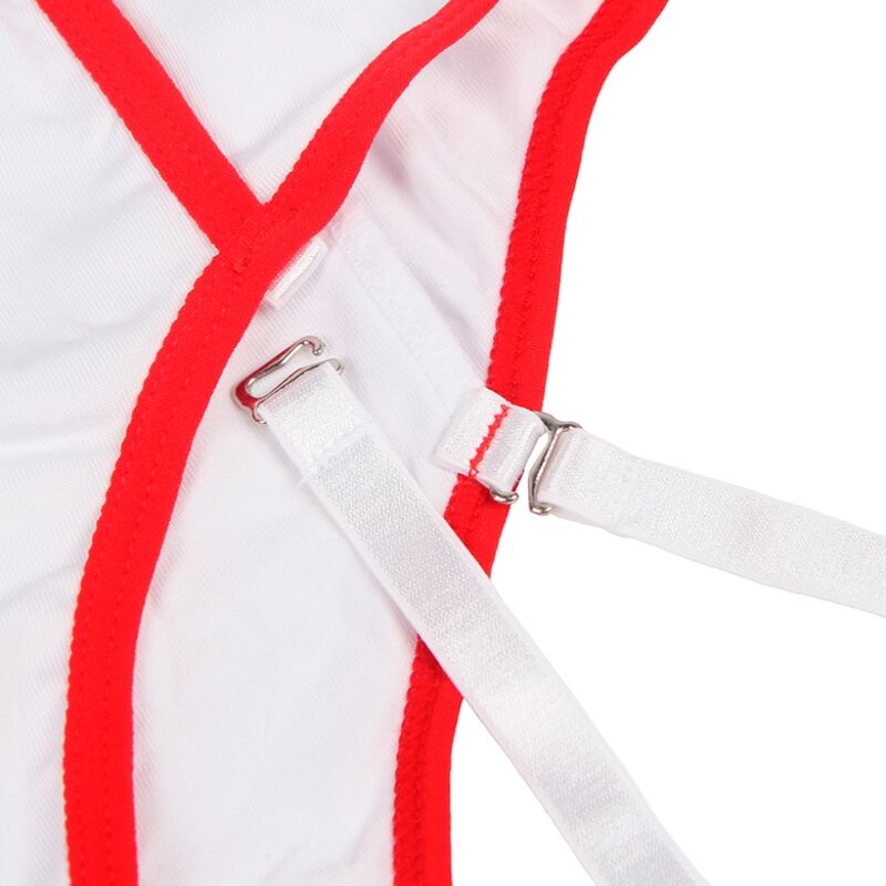 SUBBLIME - SEXY NURSE COSTUME WITH TEDDY BEAR L/XL