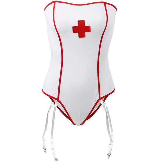 SUBBLIME - COSTUME DA INFERMIERA SEXY CON ORSACCHIOTTO L/XL