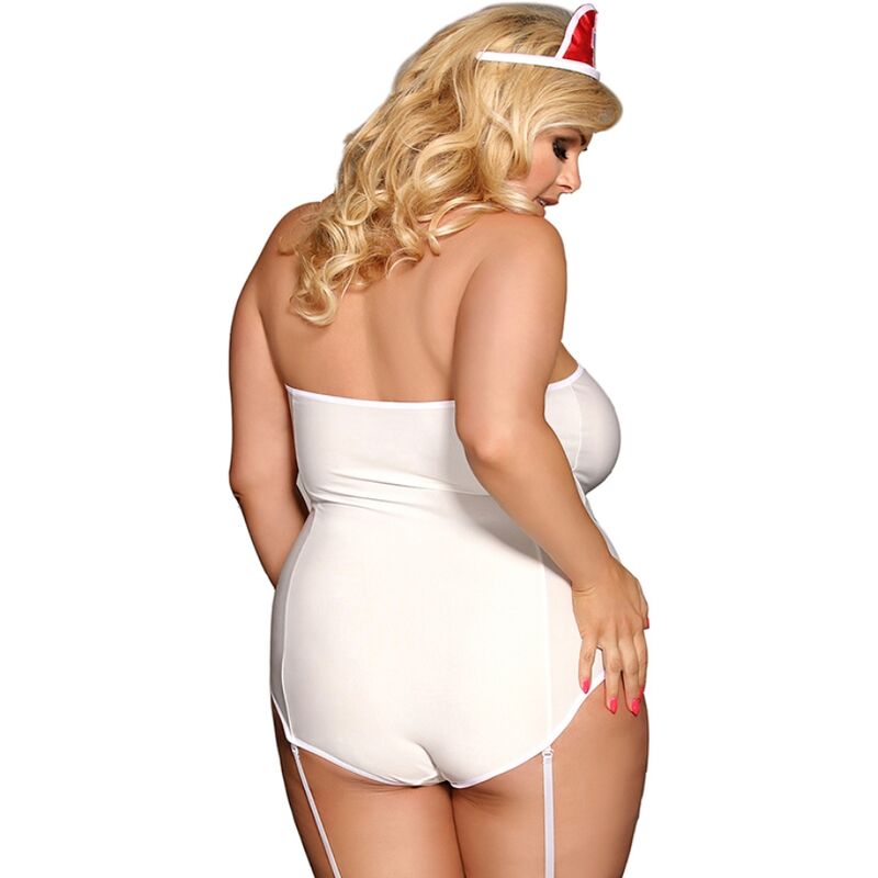 SUBBLIME - SEXY NURSE COSTUME WITH TEDDY L/XL - S/M - 17