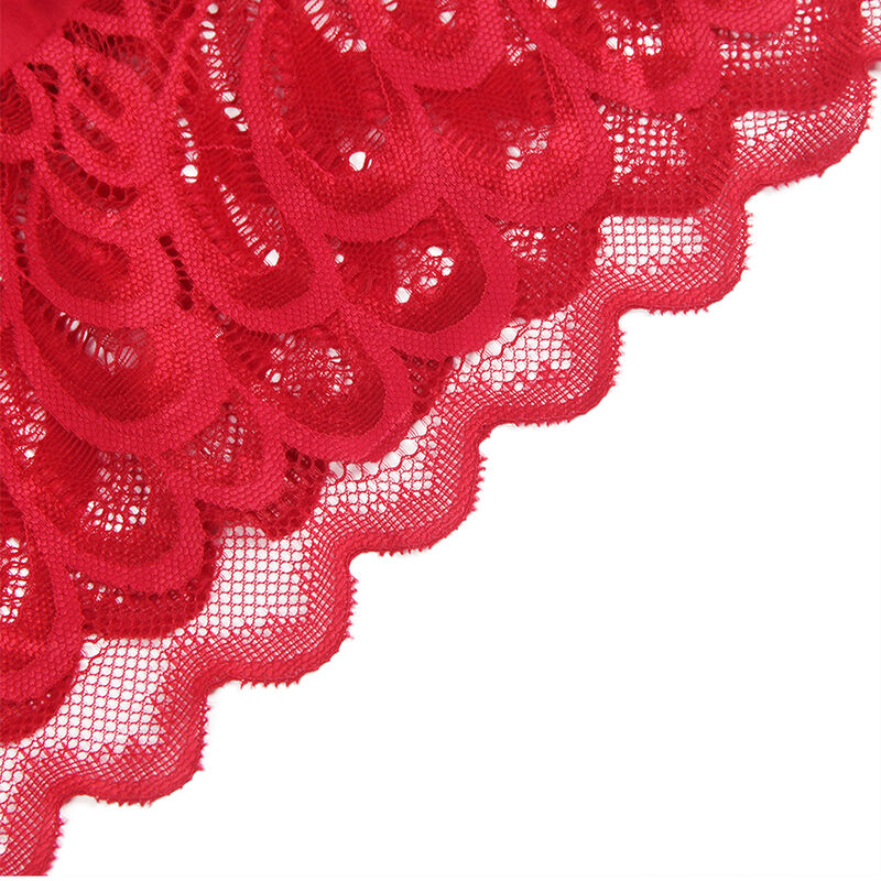 SUBBLIME - RED SATIN AND LACE BABYDOLL L/XL